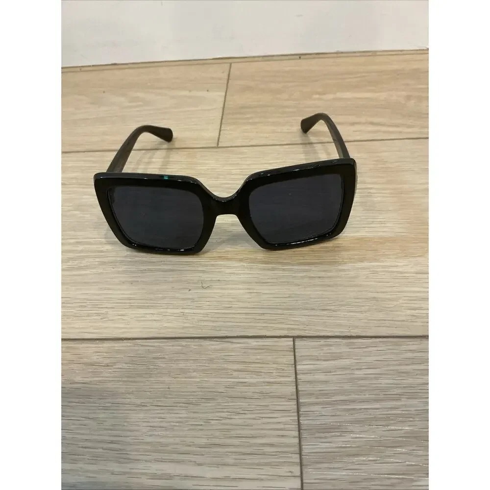 BCBGeneration BG1022 Black Rectangle Womens Sunglasses